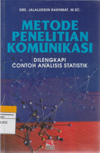METODE PENELITIAN KOMUNIKASI