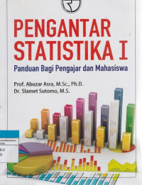 PENGANTAR STATISTIKA I