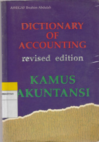 Dictionary of Accounting : Kamus Akuntansi