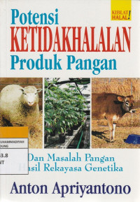 Image of Potensi KETIDAKHALALAN Produk Pangan
