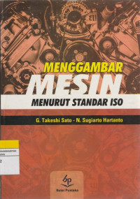 Image of MENGGAMBAR MESIN MENURUT STANDAR ISO