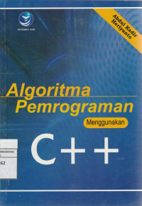 Image of Algoritma Pemrograman Menggunakan C++