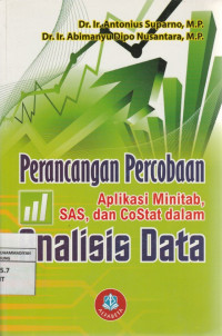 Image of Perancangan Percobaan Aplikasi Minitab, Sas, dan CoStat Dalam Analisis Data