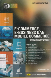 Image of E-COMMERCE, E- BUSINESS DAN MOBILE COMMERCE