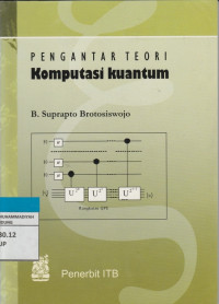 Image of PENGANTAR TEORI rnKomputasi Kuantum