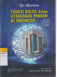 Image of FUNGSI BULOG dalam KETAHANAN PANGAN DI INDONESIA