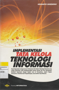 Image of IMPLEMENTASI TATA KELOLA TEKNOLOGI INFORMASI