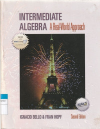Image of INTERMEDIATE ALGEBRA A Real - World Approach