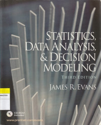 Image of STATISTICS, DATA ANALYSIS, & DECISION MODELING