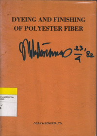 Image of DYEING AND FINISHING OF POLYESTER FIBER