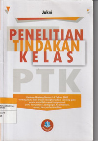 Image of PENELITIAN TINDAKAN KELAS