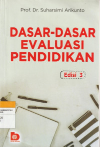 Image of DASAR - DASAR EVALUASI PENDIDIKAN