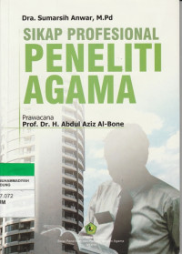 Image of SIKAP PROFESIONAL PENELITI AGAMA