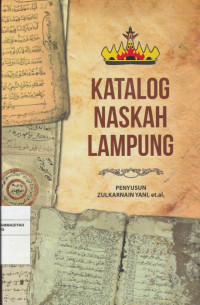 Image of KATALOG NASKAH LAMPUNG