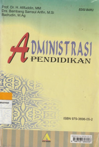 Image of ADMINISTRASI PENDIDIKAN