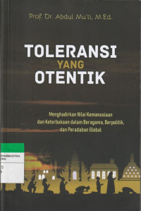 Image of TOLERANSI YANG OTENTIK