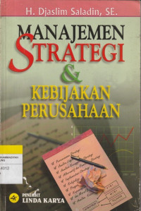 Image of MANAJEMEN STRATEGI & KEBIJAKAN PERUSAHAAN